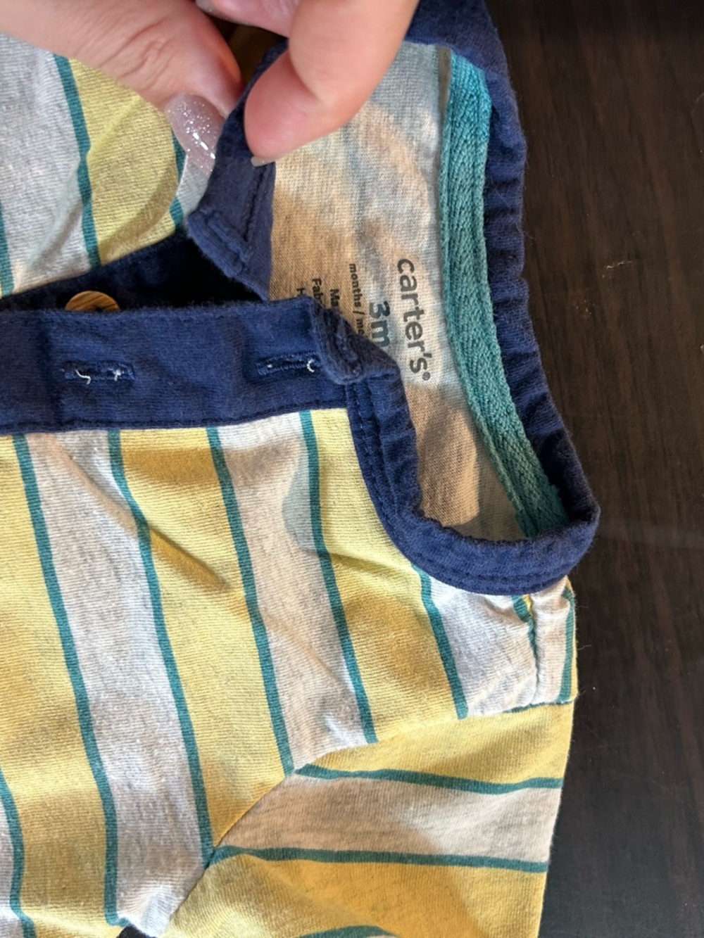Baby Romper Bundle 0-3M | Carter’s & Child of Mine | Short Sleeve One-Piece Set - Picture 3 of 3